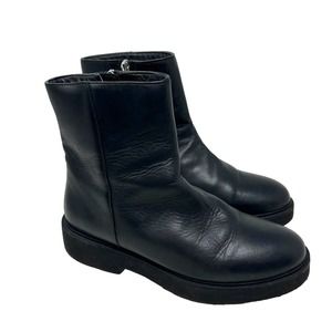 Aquatalia Black Ankle Boots